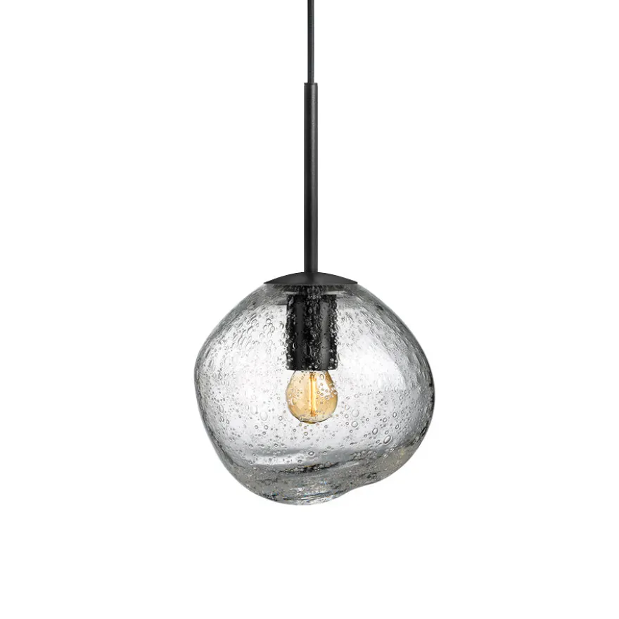 CRYSTAL STONE PENDELLAMPE KLAR SODA