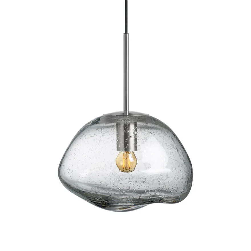 CRYSTAL STONE PENDELLAMPE KLAR SODA