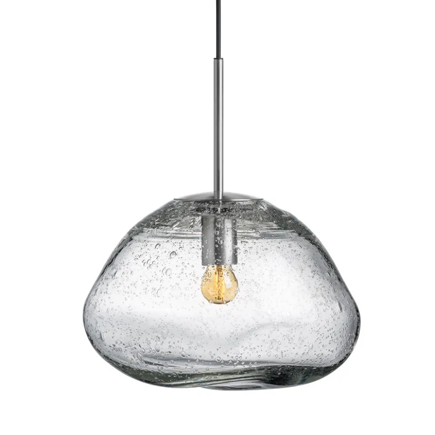 CRYSTAL STONE PENDELLAMPE KLAR SODA