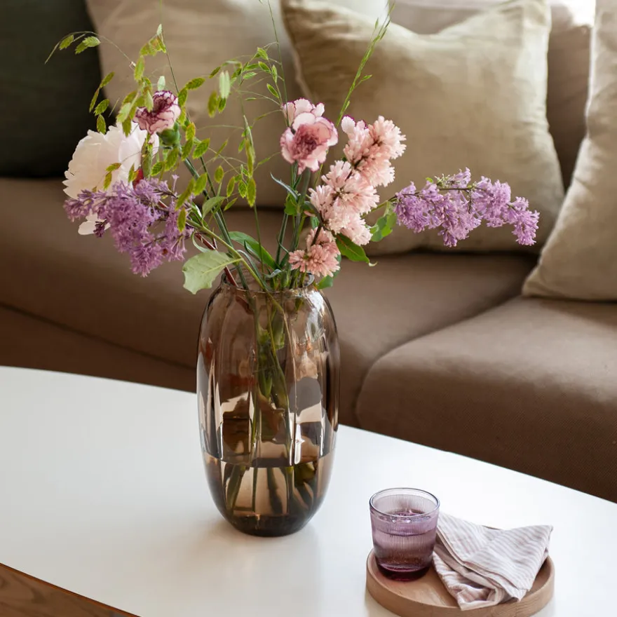 ELLA VASE 29 CM KAKAO