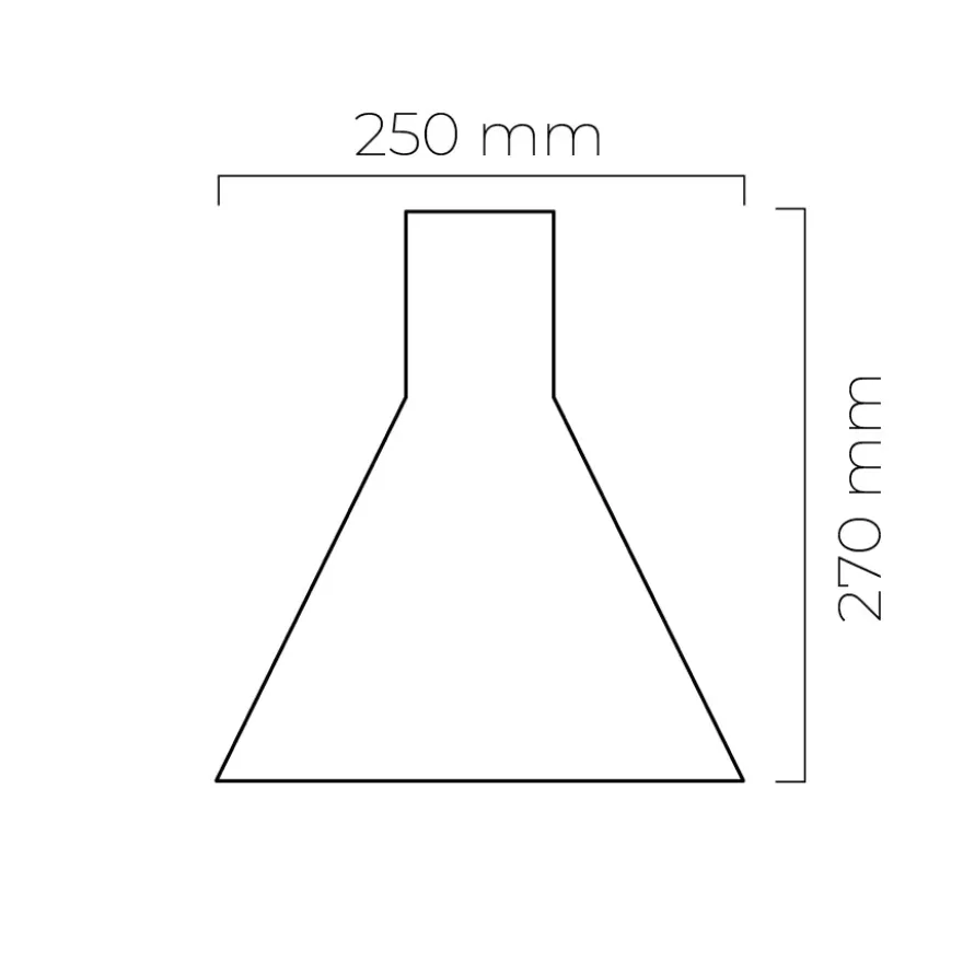 FORMA TAKLAMPE ASK HVIT MATT