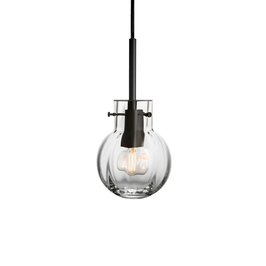 KRYSTALLKULE TAKLAMPE OPTIKK KLAR 120MM