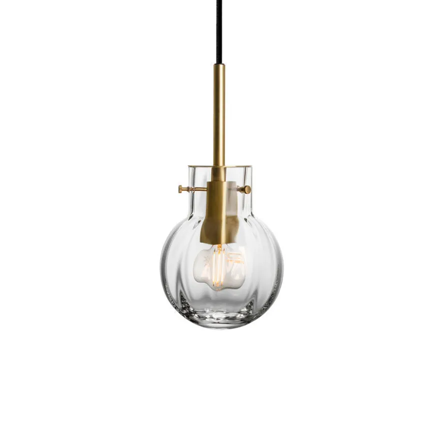 KRYSTALLKULE TAKLAMPE OPTIKK KLAR 120MM