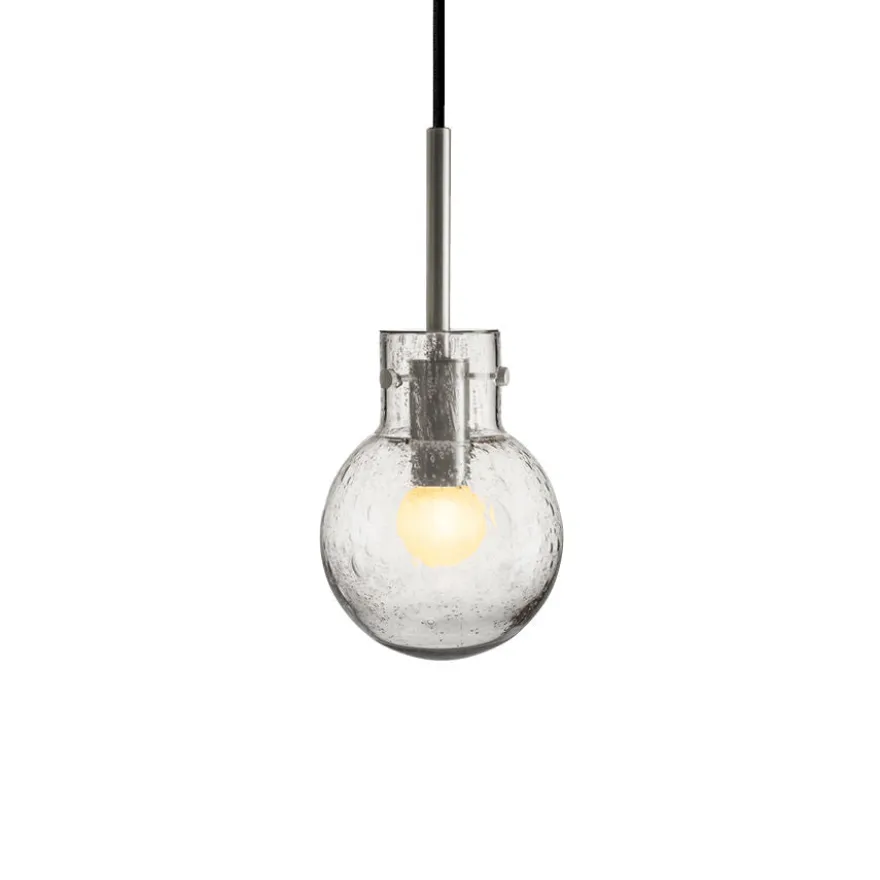 KRYSTALLKULE TAKLAMPE SODA KLAR 120MM