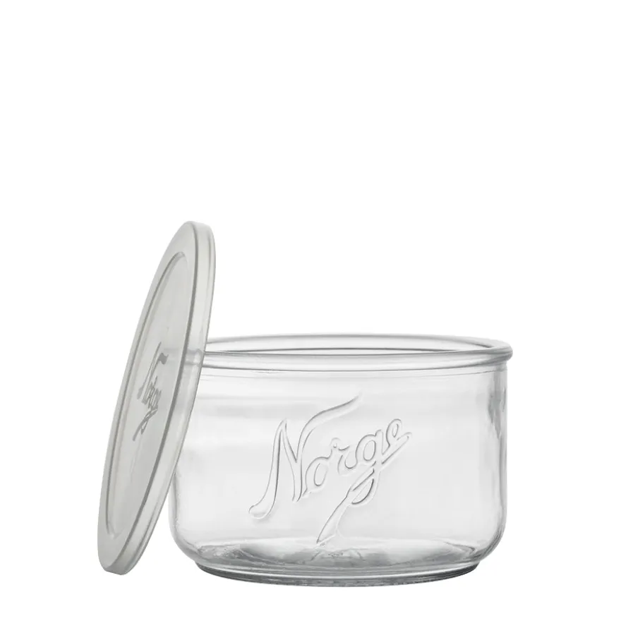 NORGESGLASSET OPPBEVARINGSGLASS 73CL PLASTLOKK